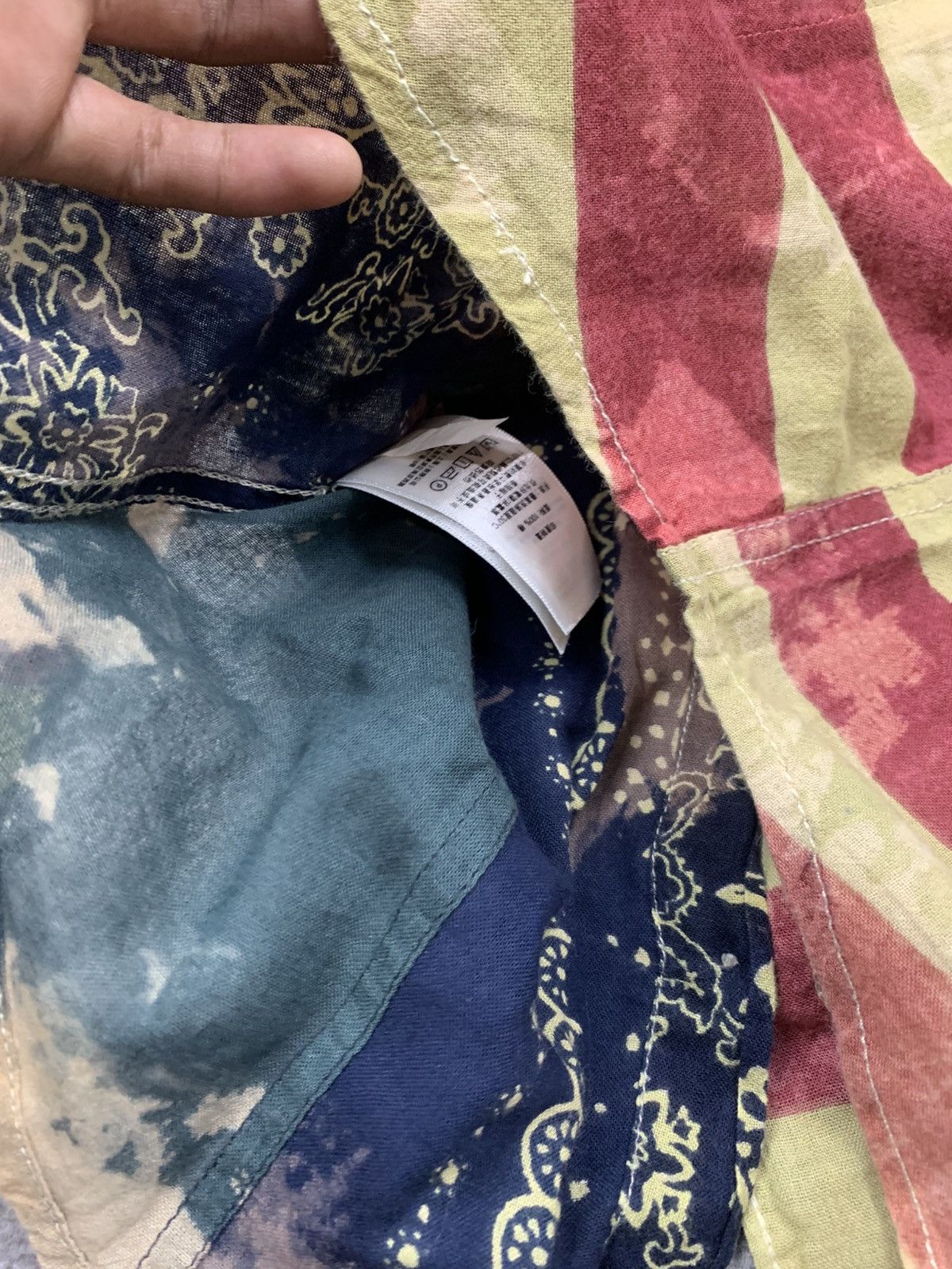 Denim & Supply Ralph Lauren Y2k denim&supply ralph lauren Pacth work silk american flag Size XXS / US 00 / IT 34 - 6 Thumbnail