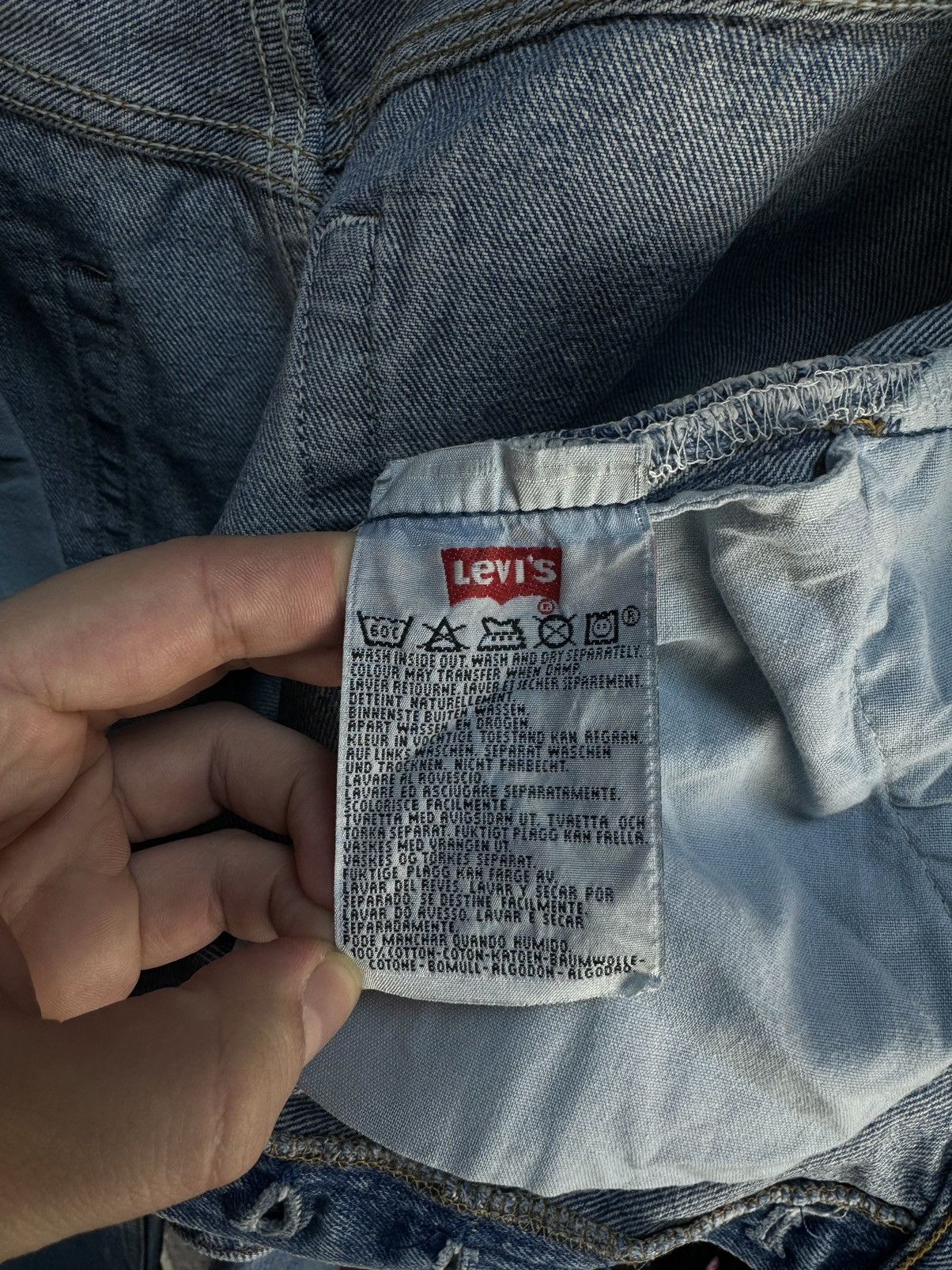 Levi's × Vintage Vintage LEVIS 501 Blue Regular Jeans Made in USA W38 L36(30) Size US 38 / EU 54 - 20 Thumbnail