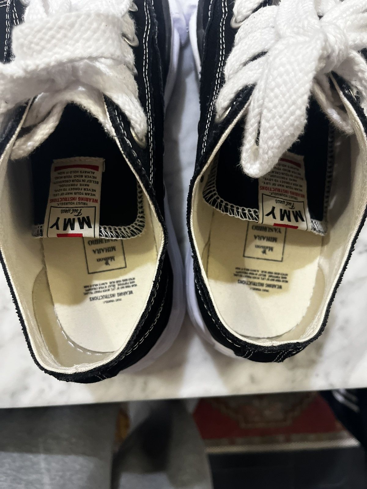 Maison MIHARA YASUHIRO Maison Mihara Yasuhiro Peterson OG Sole Canvas Low Size US 11 / EU 44 - 9 Thumbnail