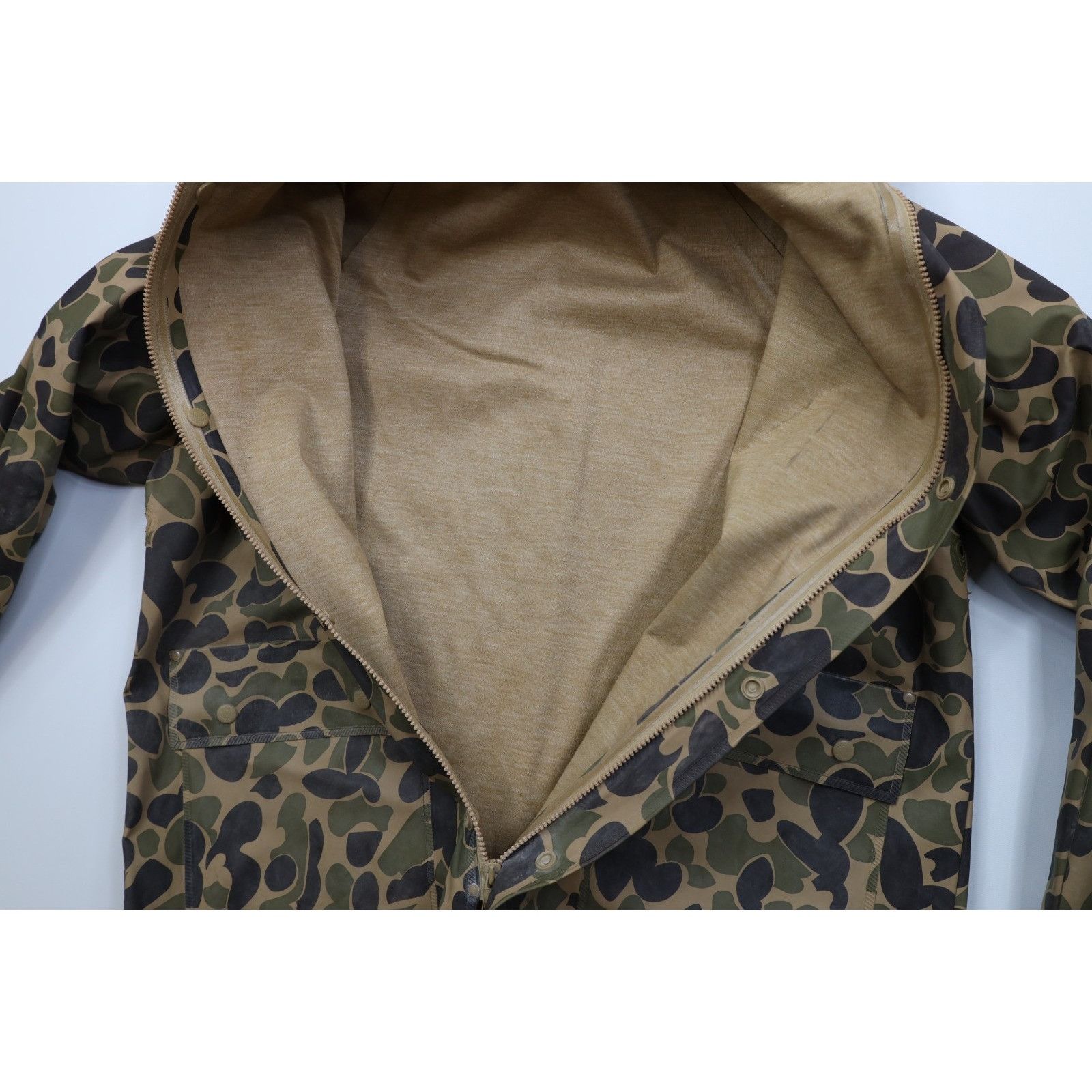 Vintage Vintage 90s 2 Piece Waterproof Frogskin Camouflage Suit Size US L / EU 52-54 / 3 - 6 Thumbnail