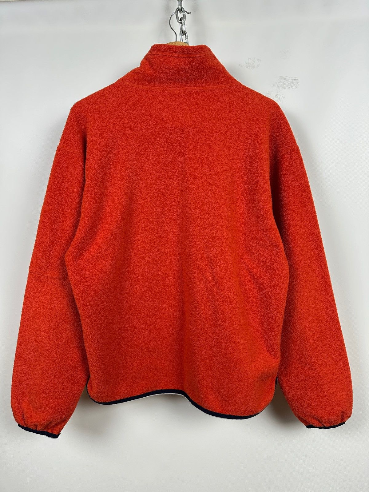 Nike 90s Vintage Nike Center Big Logo Fleece Half Neck Jacket Size US S / EU 44-46 / 1 - 15 Thumbnail