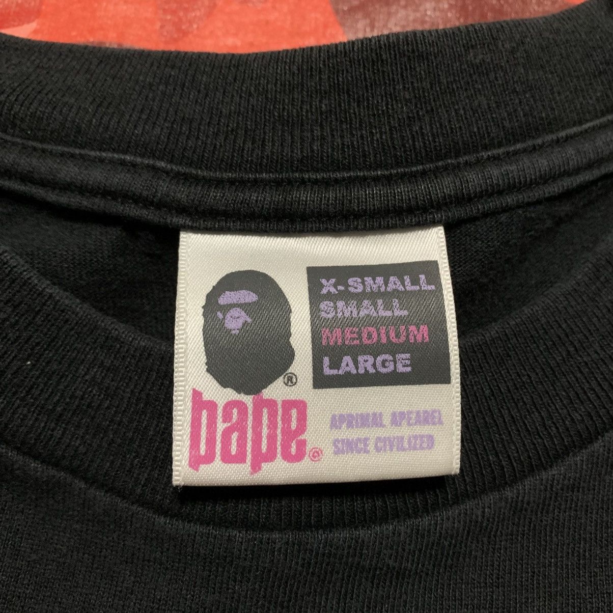 Bape Bape Medium Big Ape Head Red Camo Black Tee A Bathing Ape Size US M / EU 48-50 / 2 - 7 Thumbnail
