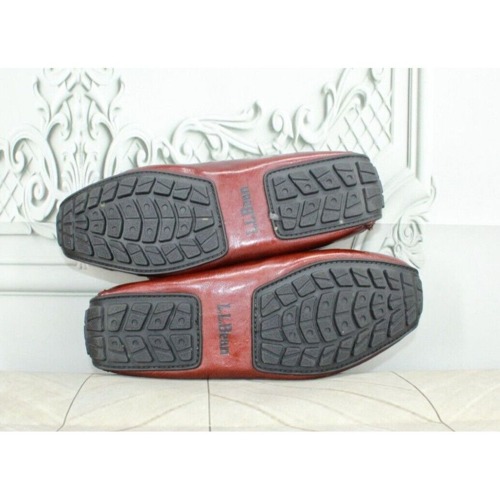 L.L. Bean × Leather LL BEAN Tassels Soft Flexible Pebble Sole Shoes Size US 6 / IT 36 - 8 Thumbnail