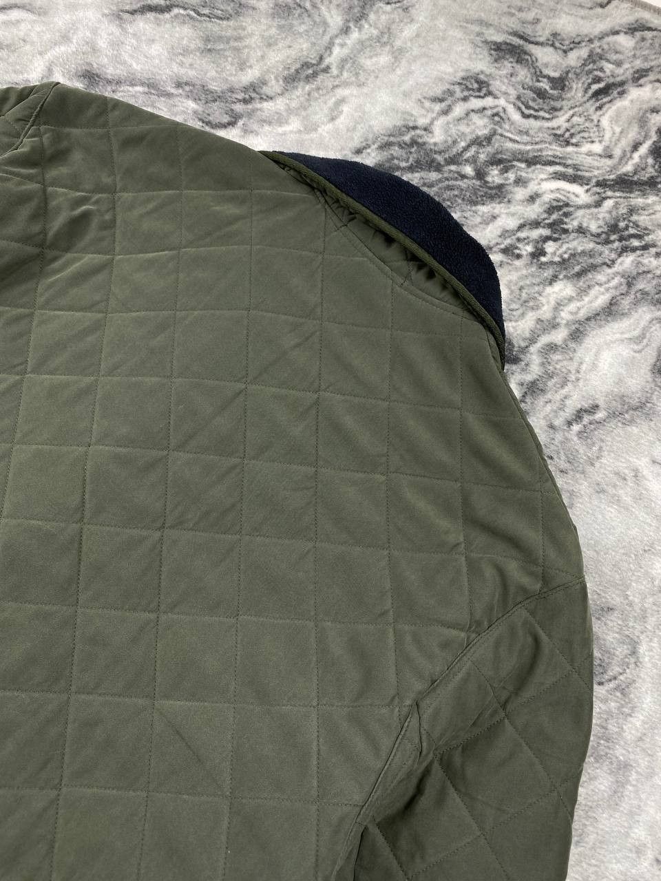 Barbour Barbour Microfibre Polarquilt Long Jacket Men Size XL Green Size US XL / EU 56 / 4 - 12 Thumbnail