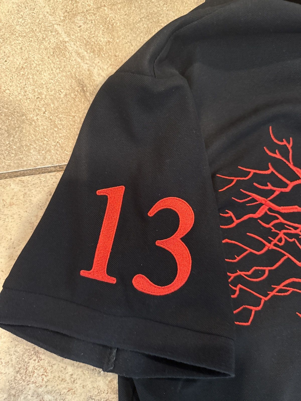 Drain Gang × Goth Money × Haunted Mound Black Haunted Mound Polo Tour Exclusive Size US L / EU 52-54 / 3 - 4 Thumbnail
