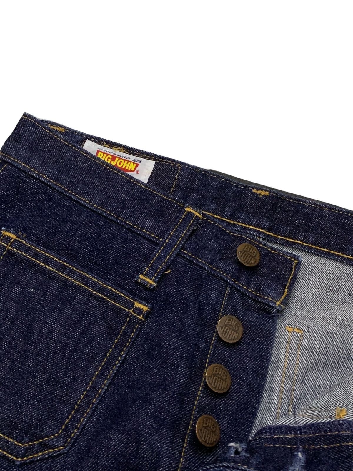 Big John × Hysteric Glamour × Levi's 80s Big John Rat Bell Bottom Button Fly Flared Raw Jeans Size US 28 / EU 44 - 9 Thumbnail