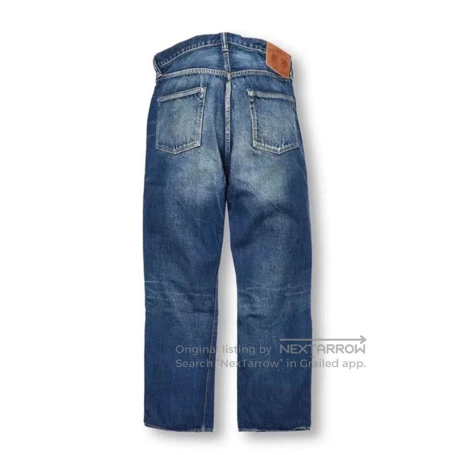 Full Count & Co. Fullcount Vintage Wash Denim Jeans. Size US 34 / EU 50 - 2 Thumbnail