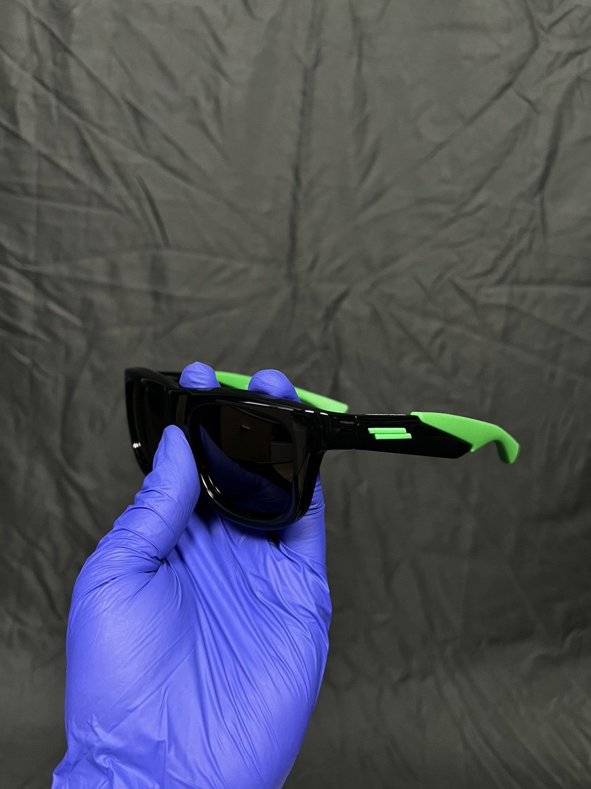 Bottega Veneta DSWT Japanese Bottega Veneta BV1233S sunglasses black green Size ONE SIZE - 2 Thumbnail