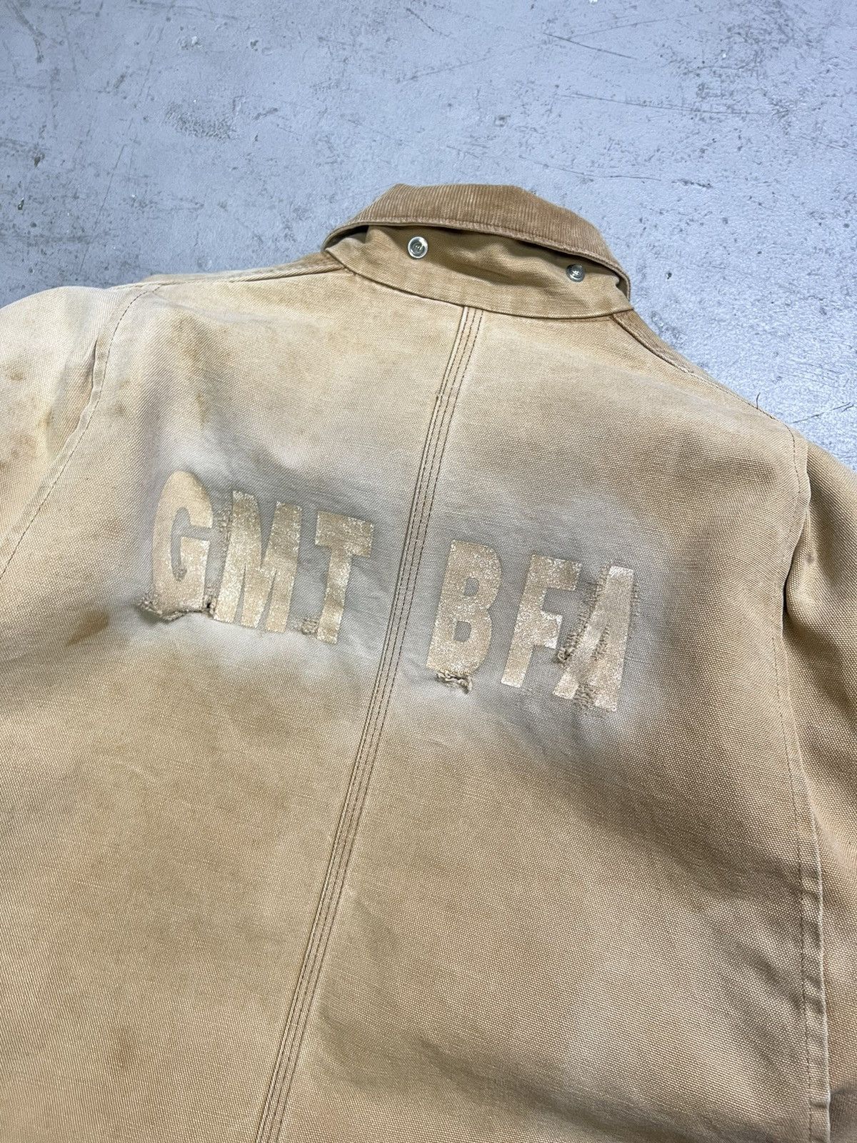Carhartt × Japanese Brand × Vintage VTG Carhartt Michigan Chore Coat Jacket Size US XL / EU 56 / 4 - 7 Thumbnail