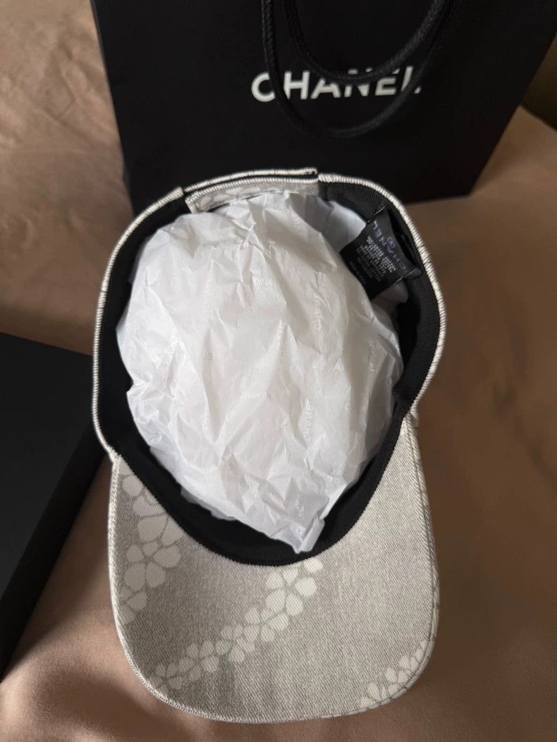 Chanel gray coco beach baseball cap Size ONE SIZE - 4 Thumbnail