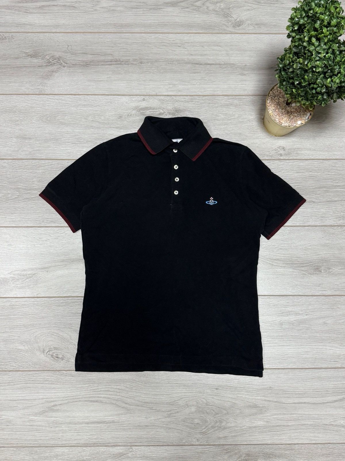 Vivienne Westwood Vivienne Westwood polo tee shirt orb Size US XL / EU 56 / 4 - 1 Thumbnail