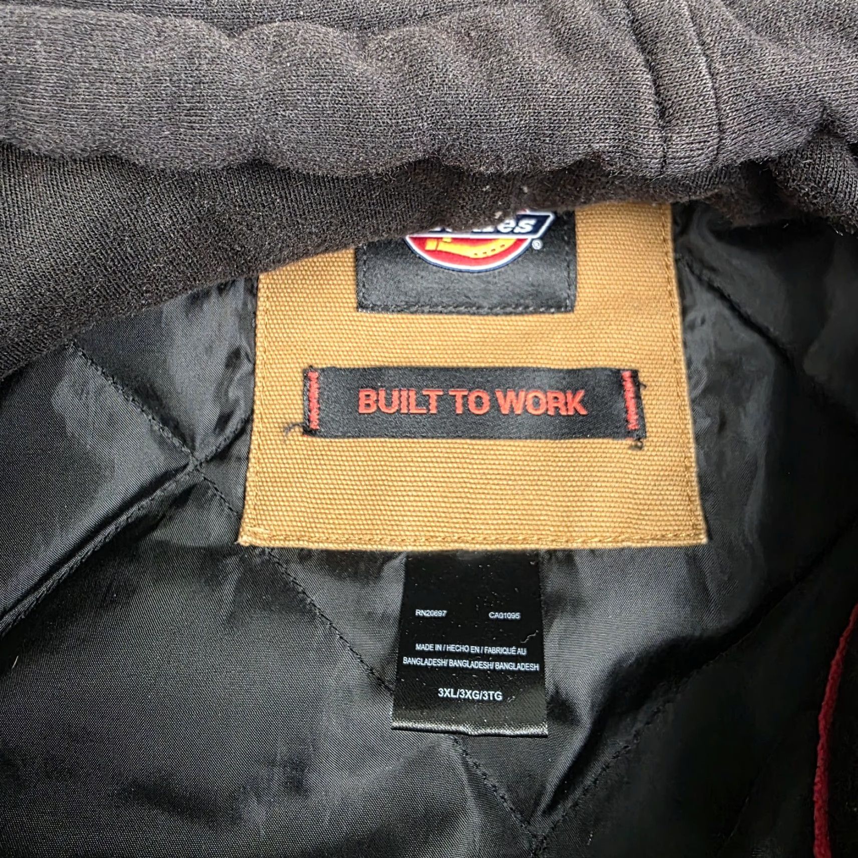 Dickies Dickies Shacket Mens 3XL Red Black Hood Quilted Lined Zip Jacket Workwear Plaid Shacket Mens 3XL Red Black Hooded Quilted Zip Jacket Dickies Size US XXL / EU 58 / 5 - 3 Thumbnail