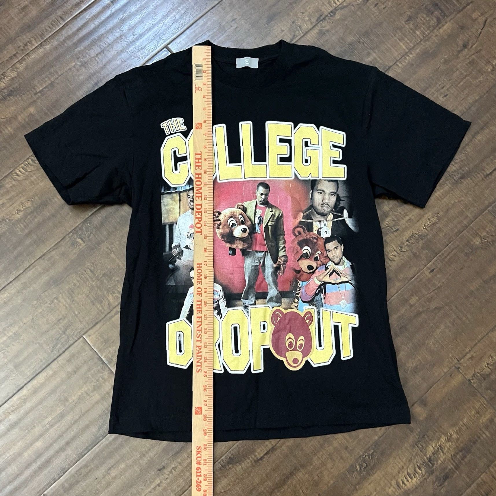 Vintage VINTAGE Kanye West College Dropout T Shirt Mens M Rap Tee AOP Ye Promo Shirt Size US M / EU 48-50 / 2 - 6 Thumbnail