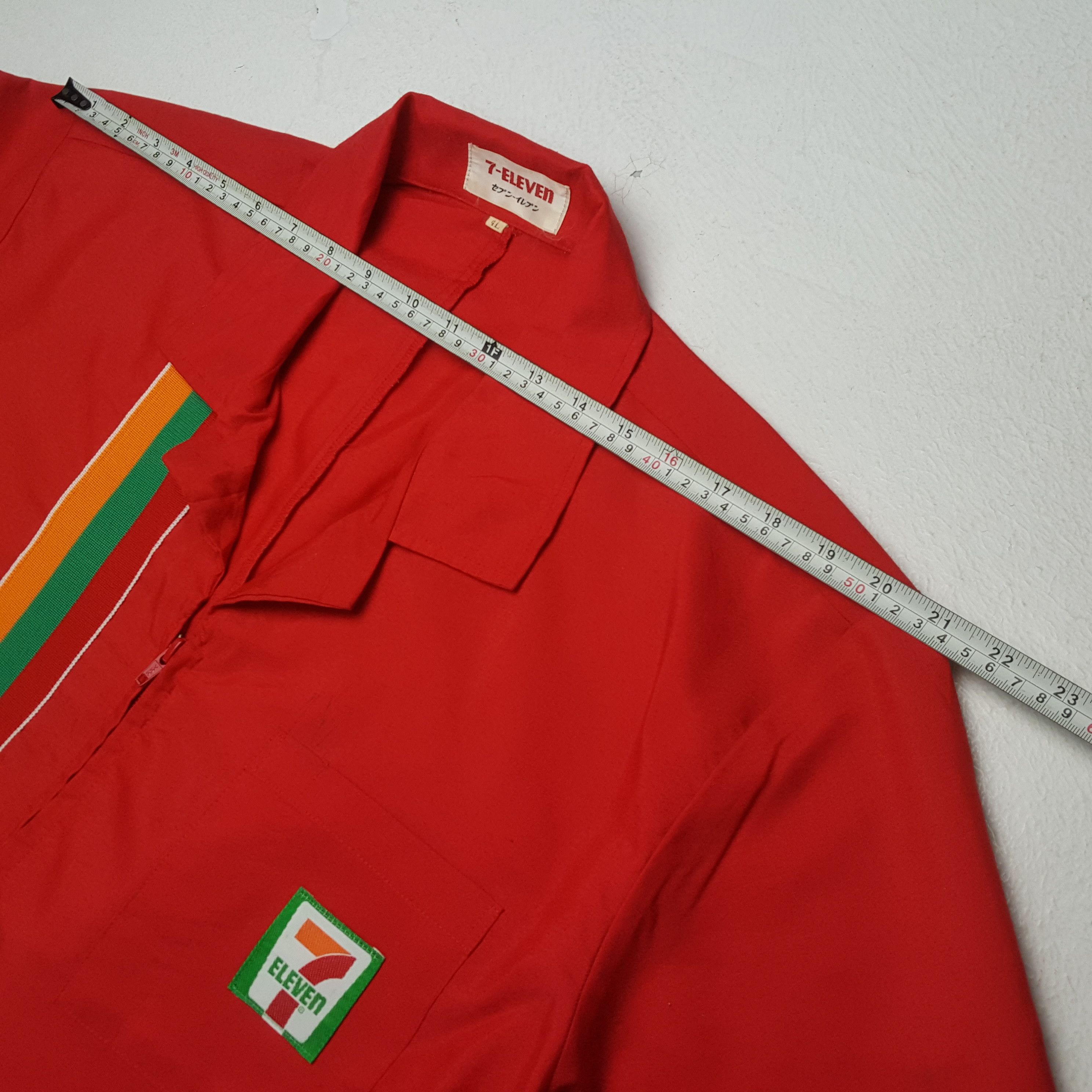 Vintage 7 ELEVEn Workwear Uniform Jacket Size US XL / EU 56 / 4 - 4 Thumbnail