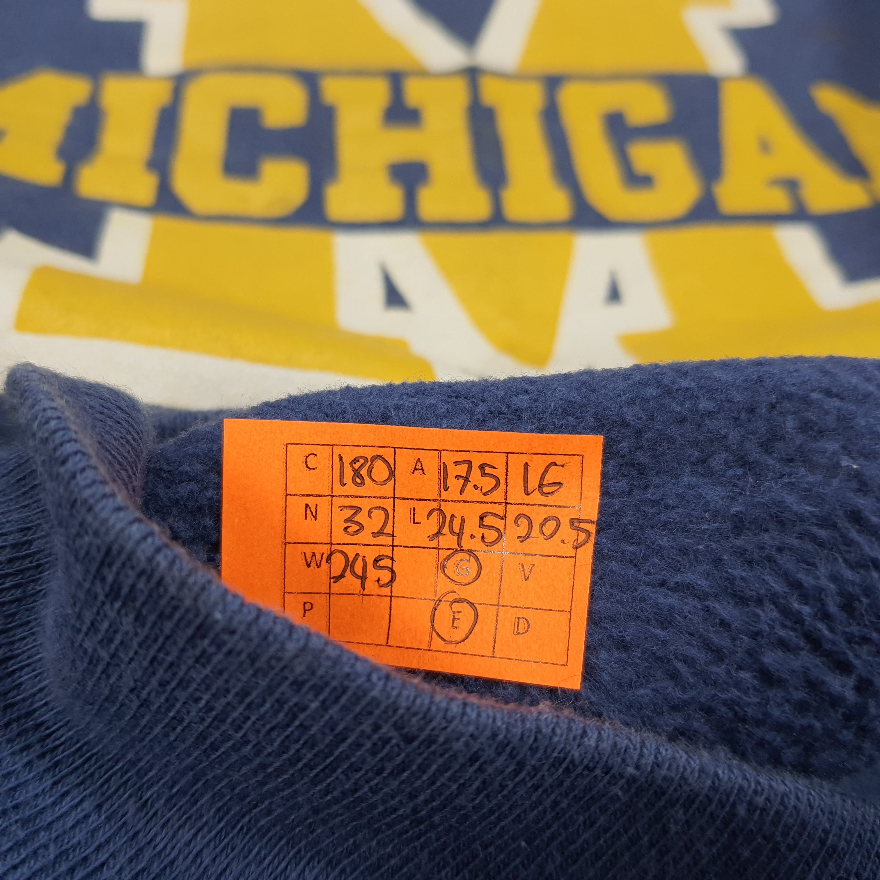 NFL × Vintage Vintage Michigan Wolverines Football Team NFL Sweatshirt Size US XS / EU 42 / 0 - 5 Thumbnail