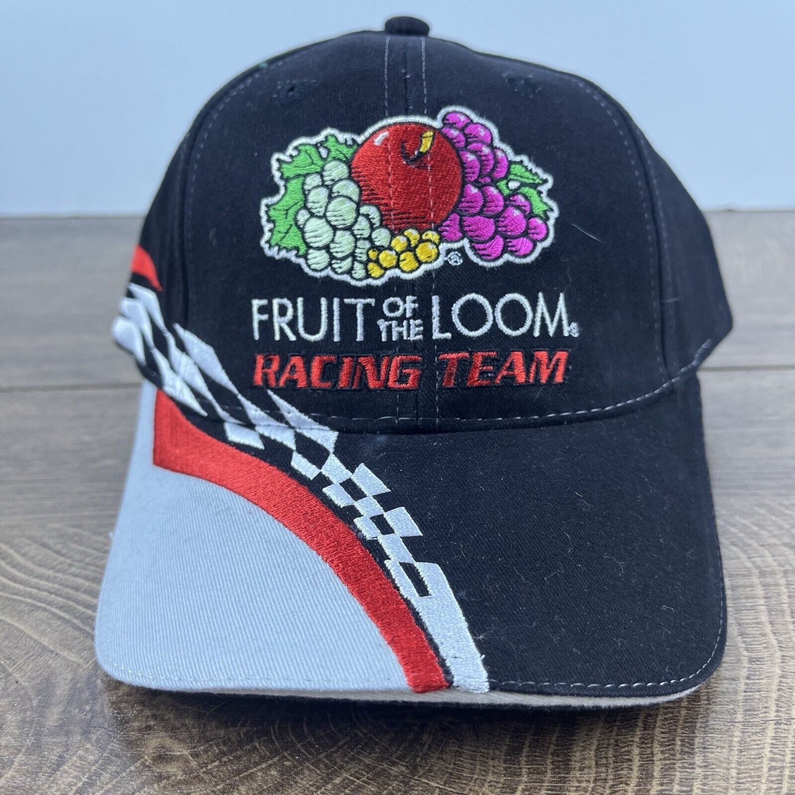 Other Fruit of the Loom Racing 55 Hat Black Cap Hat Adjustable Bla Size ONE SIZE - 1 Thumbnail