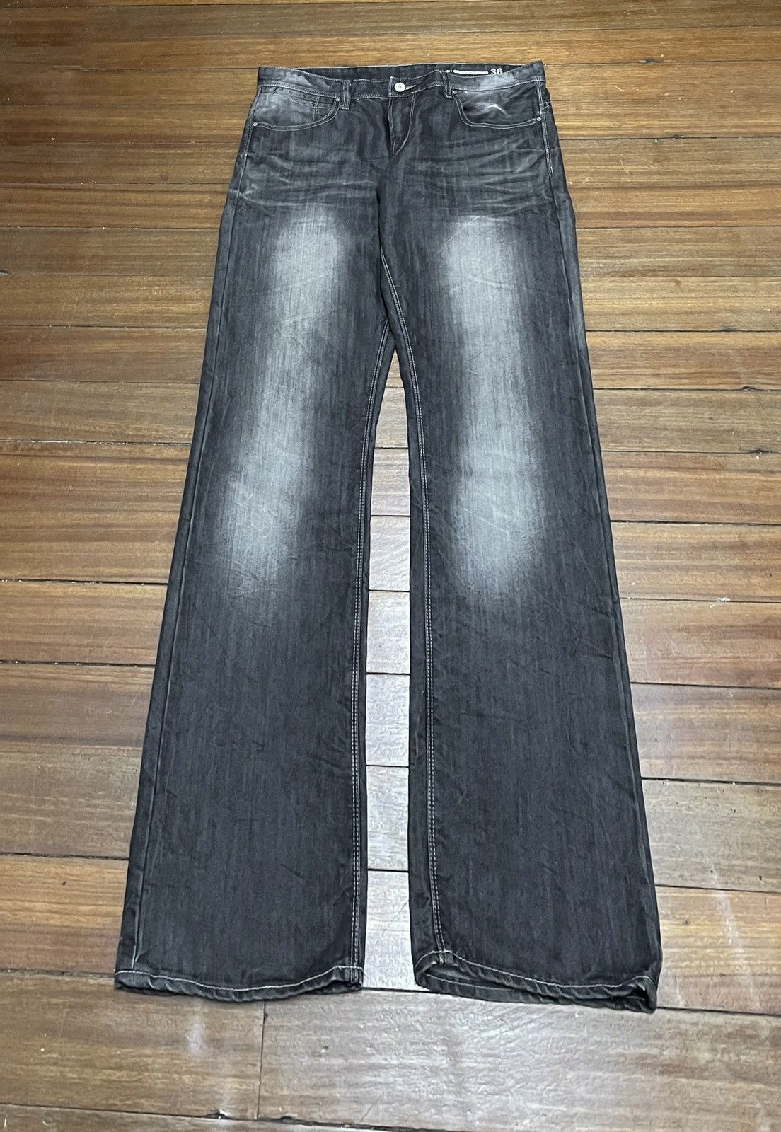 If Six Was Nine × Japanese Brand × Vintage Rare Design Vintage Japanese Brand Projek Raw Jeans 2000s Size US 36 / EU 52 - 2 Thumbnail