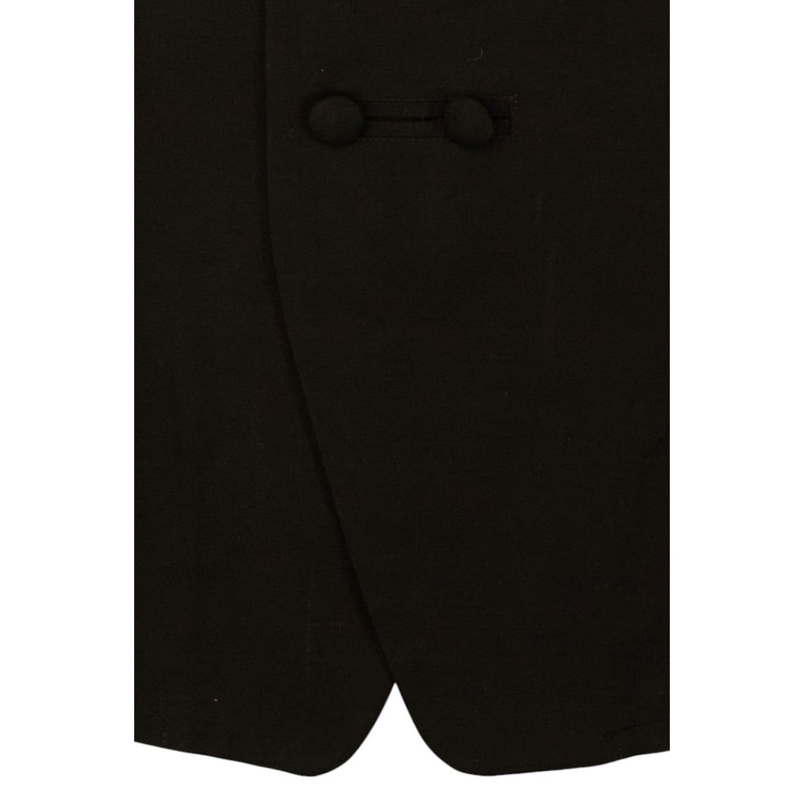 Yohji Yamamoto Black Blazer Jacket Size S / US 4 / IT 40 - 3 Thumbnail