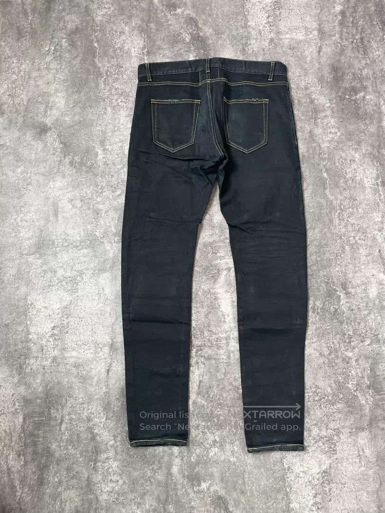 Saint Laurent Paris Saint Laurent Paris Black Large Destroyed Denim Pants with Size US 32 / EU 48 - 8 Thumbnail