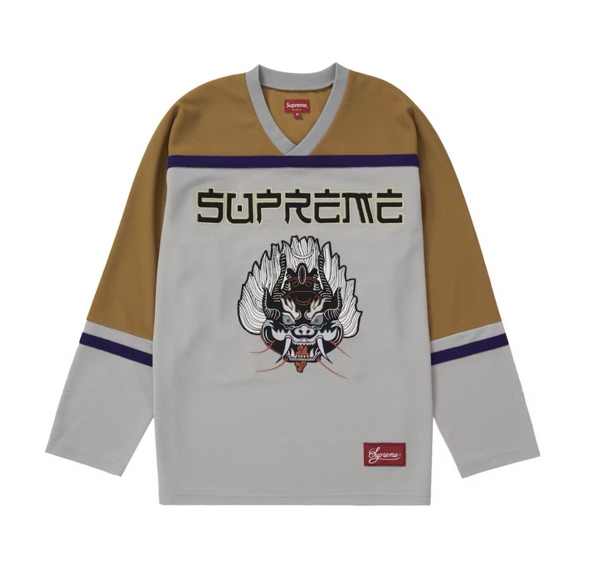 Supreme Demon Hockey Jersey (FW21) Size US L / EU 52-54 / 3 - 1 Thumbnail