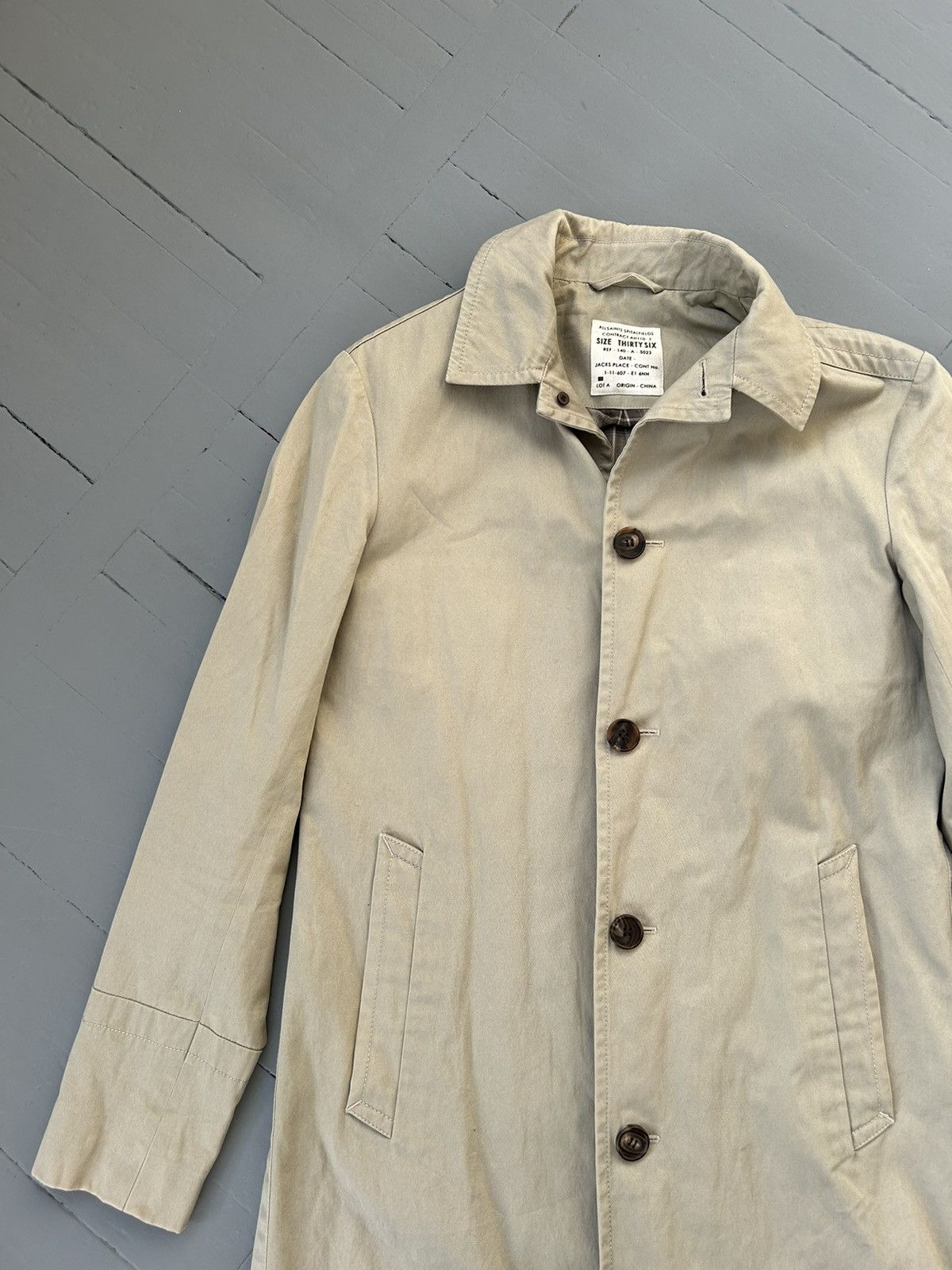 Allsaints All saints trench coat Size US S / EU 44-46 / 1 - 4 Thumbnail