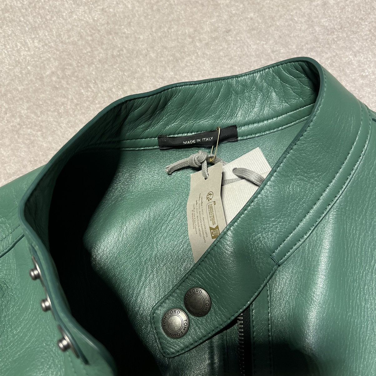 Tom Ford Tom Ford Leather Jacket in Medium Size US M / EU 48-50 / 2 - 5 Thumbnail