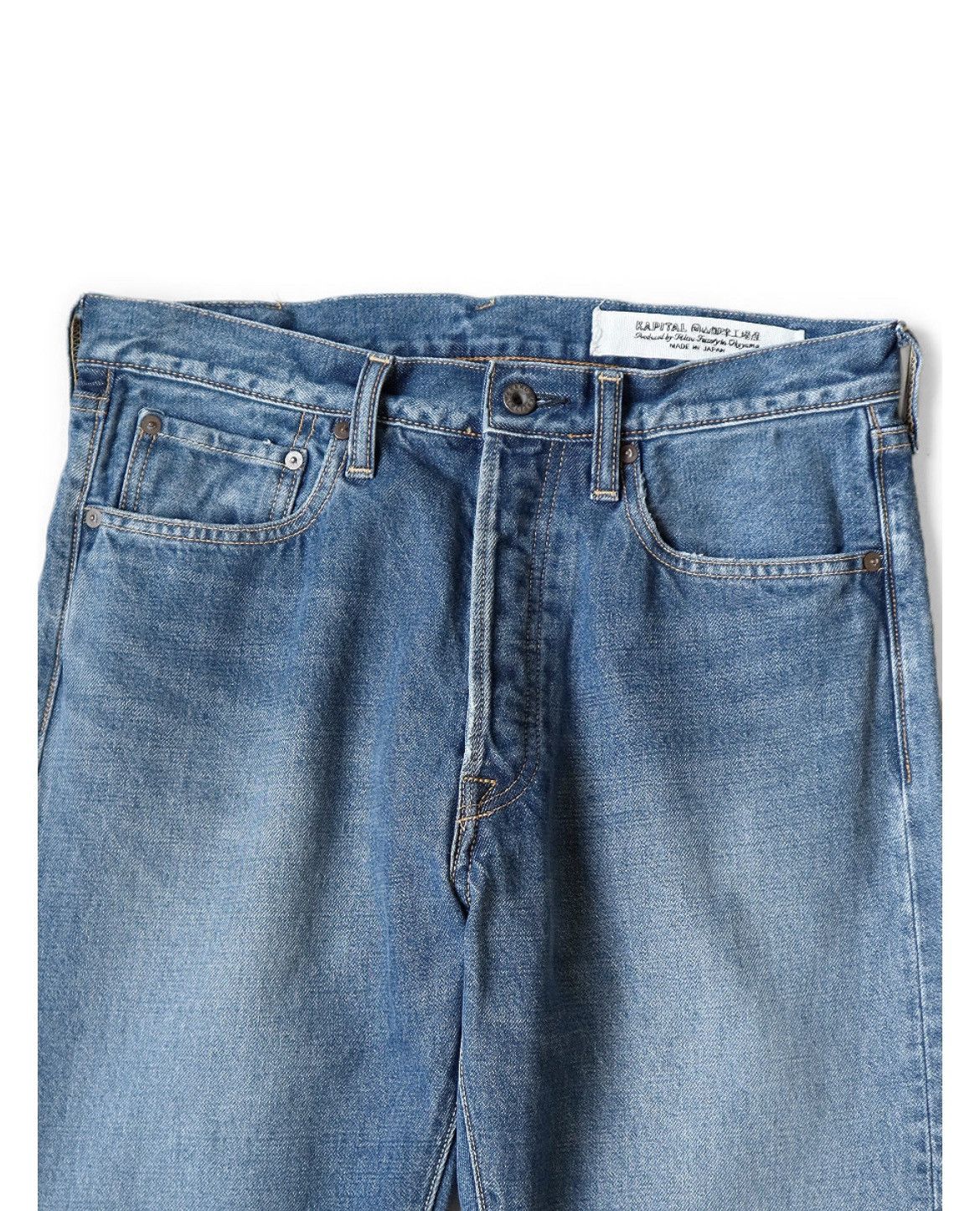 Kapital Kapital 14oz denim TH straight 34inch Size US 34 / EU 50 - 3 Thumbnail