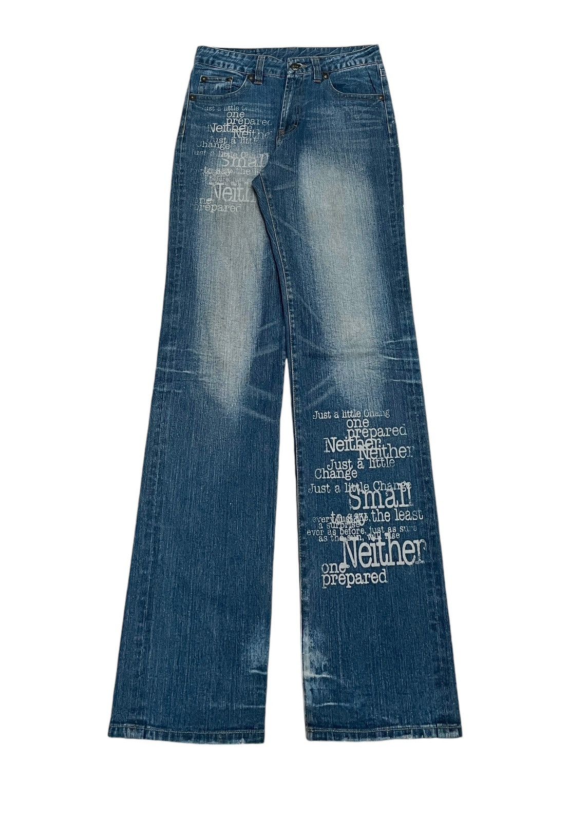 If Six Was Nine × Japanese Brand Rare Design Vintage Japanese Brand Original Jeans 1990s Size US 31 - 1 Thumbnail