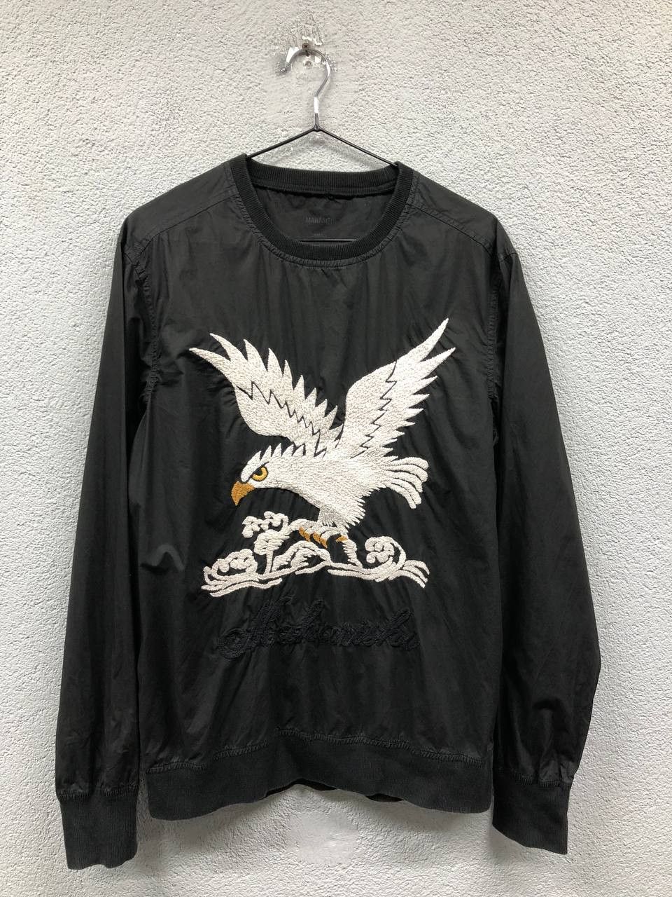 Japanese Brand × Maharishi Maharishi Mens Cotton Eagle Crew Neck Sweatshirt Small Size US S / EU 44-46 / 1 - 1 Thumbnail