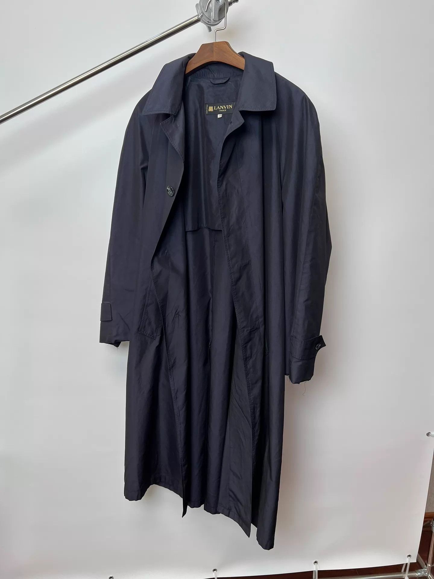 Lanvin Lanvin 00s vintage coat good fit drape cuff frayed Size US M / EU 48-50 / 2 - 7 Thumbnail