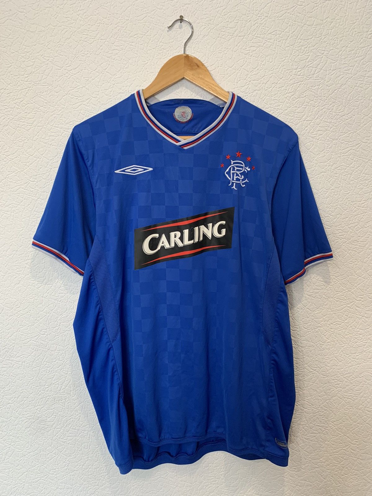 Vintage Umbro Rangers 2009/2010 Home Kit Soccer Jersey | Grailed