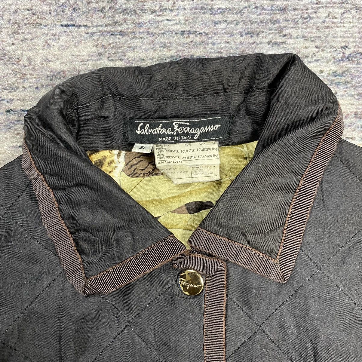 Salvatore Ferragamo vintage salvatore ferragamo quilted jacket Size S / US 4 / IT 40 - 5 Thumbnail