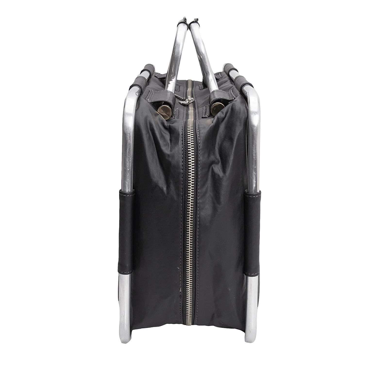Jean Paul Gaultier Metal Frame Briefcase in Black Size ONE SIZE - 5 Thumbnail