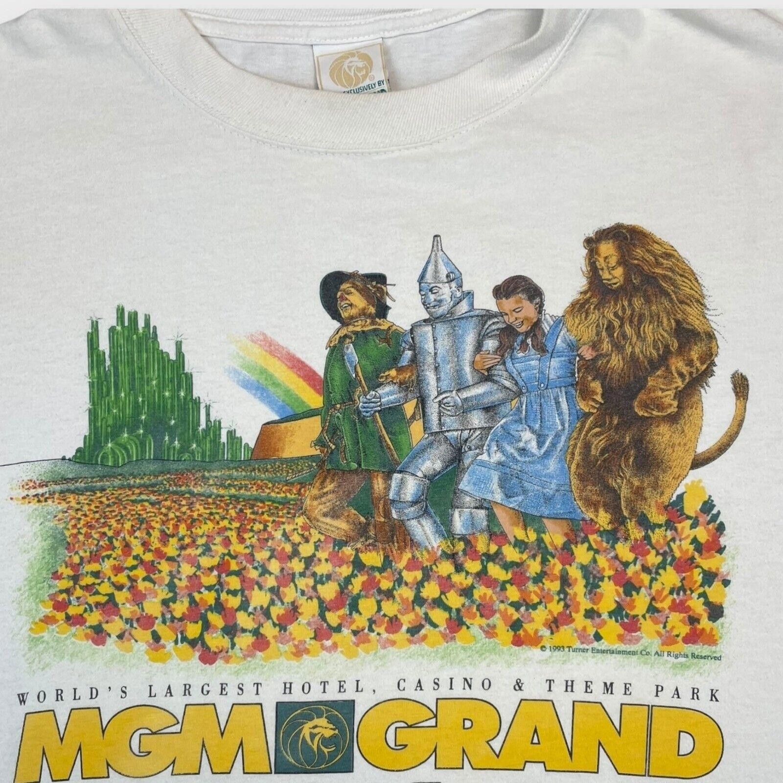 Other Vintage 1993 MGM Grand Las Vegas Wizard of Oz Tshirt Size US L / EU 52-54 / 3 - 2 Thumbnail