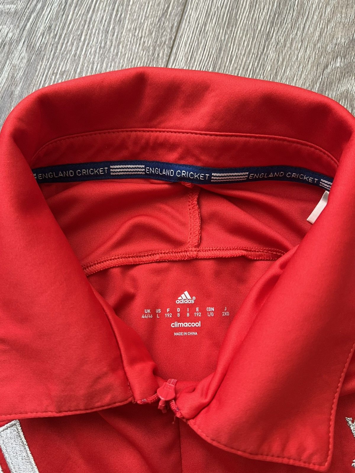 Adidas Vintage Adidas England Cricket Jersey Blokecore Size US L / EU 52-54 / 3 - 7 Thumbnail