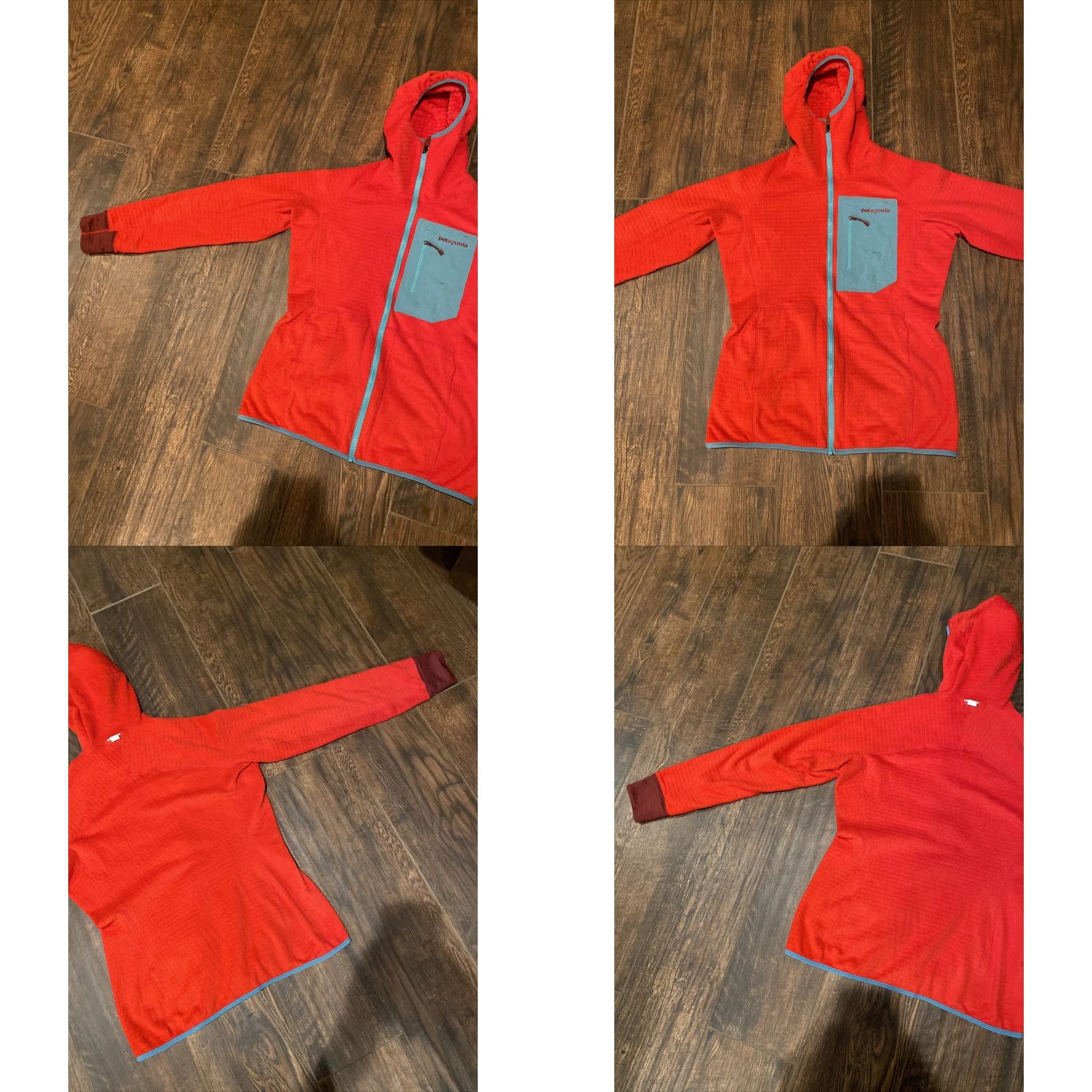 Patagonia VINTAGE? (No) Reversible R3 Regulator Polartec Hoody Jacket Orange Red M Womens Patagonia Jacket Reversible Size M / US 6-8 / IT 42-44 - 9 Thumbnail