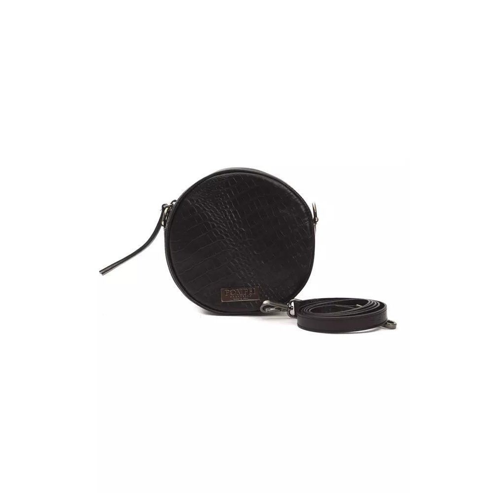 Other Pompei Donatella Black Leather Crossbody Bag Size ONE SIZE - 1 Thumbnail