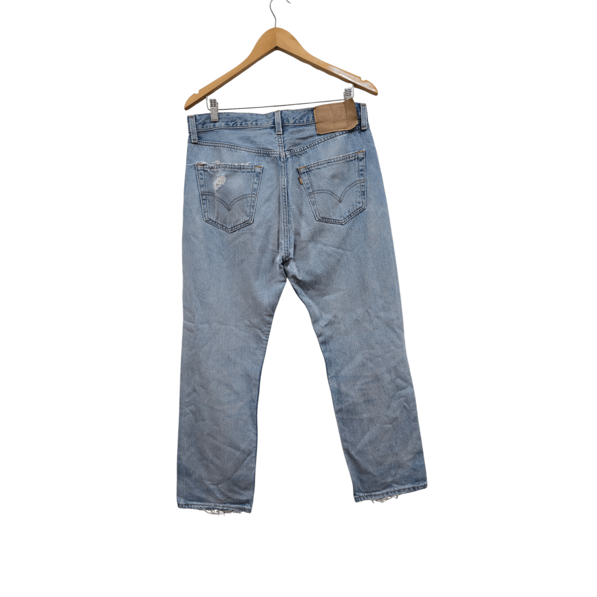 Levi's Vintage Clothing Vintage Levi's 501 Jeans Straight Leg Denim (W34 L29) Size US 34 / EU 50 - 2 Thumbnail