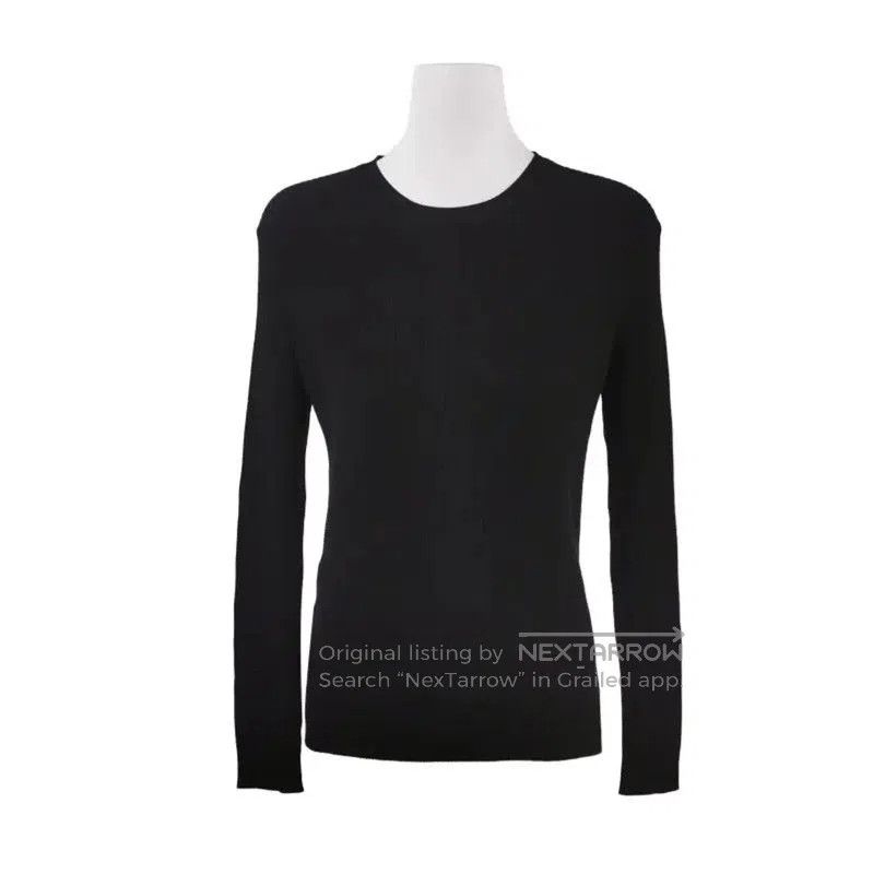 MR & MRS ITALY Prada Black Knit Sweater for Women. Size M / US 6-8 / IT 42-44 - 1 Thumbnail