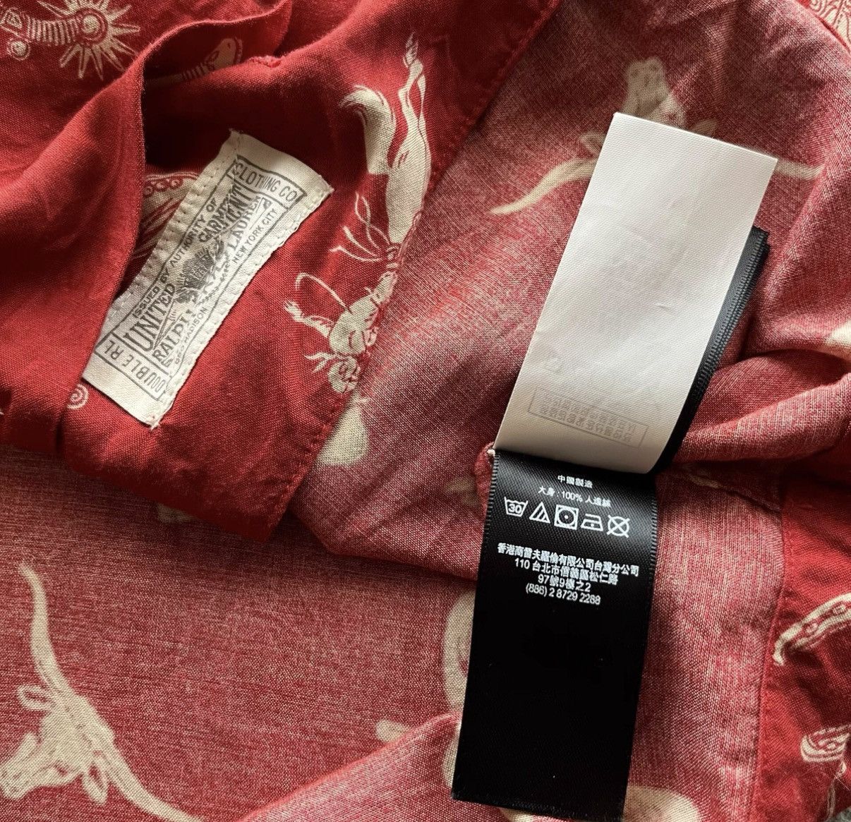 RRL Ralph Lauren RRL Ralph Lauren Double RL Hawaiian Short Sleeve Shirt K22 Size US S / EU 44-46 / 1 - 5 Thumbnail