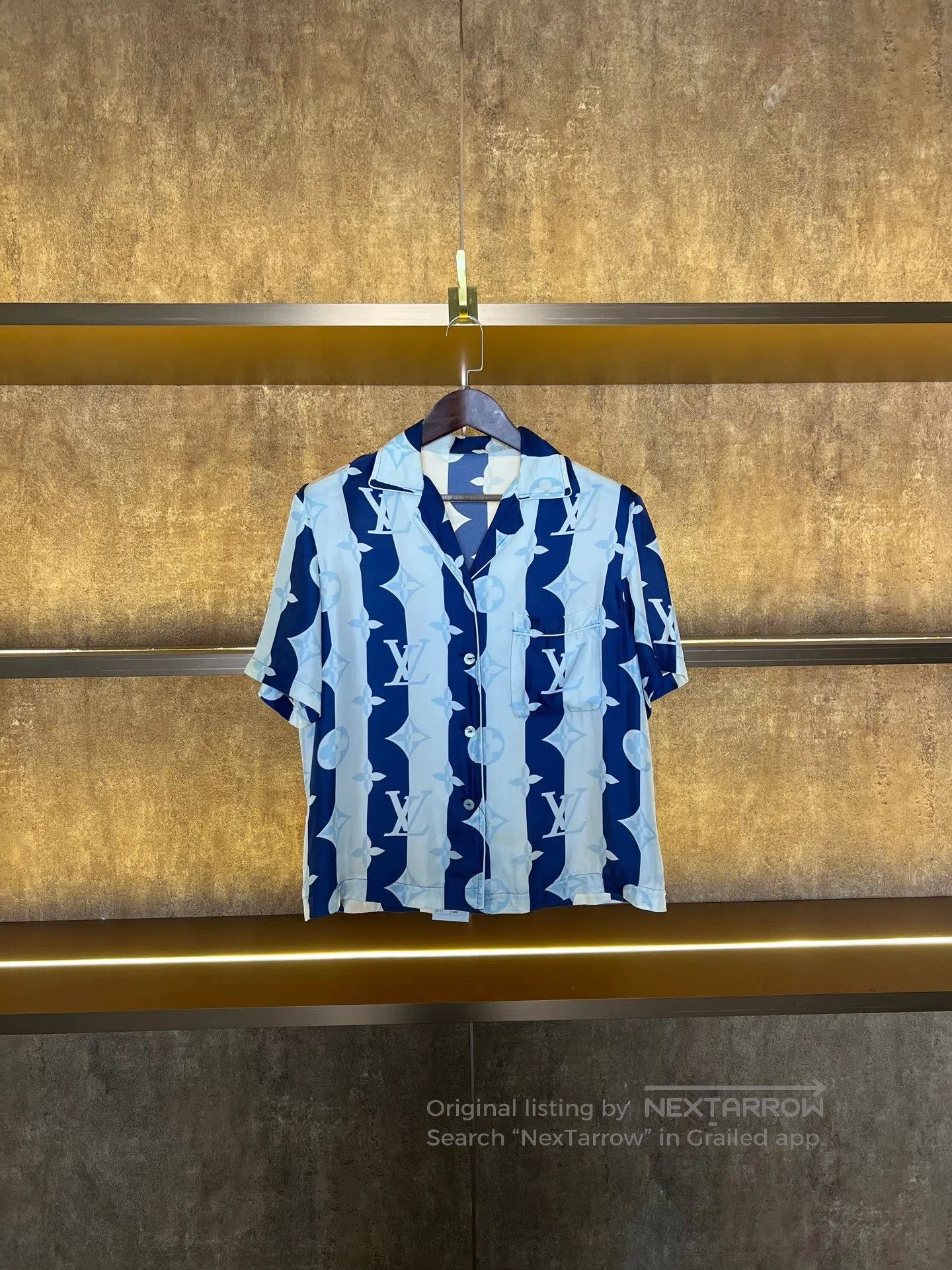 Louis Vuitton Louis Vuitton Printed Knit Shirt| Size US S / EU 44-46 / 1 - 1 Thumbnail