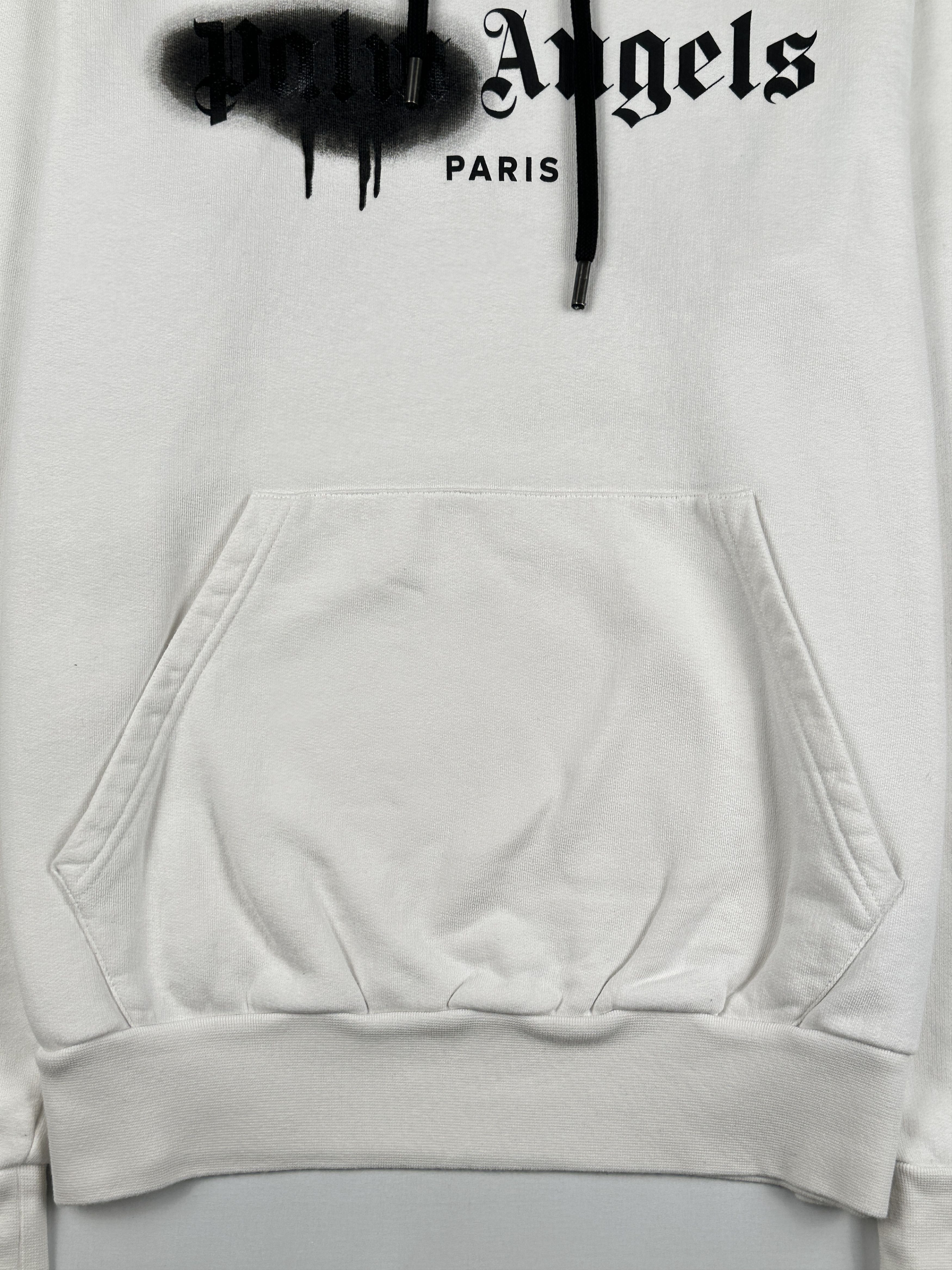 Palm Angels S/S 2020 Sprayed Logo Hoodie Size US XS / EU 42 / 0 - 4 Thumbnail