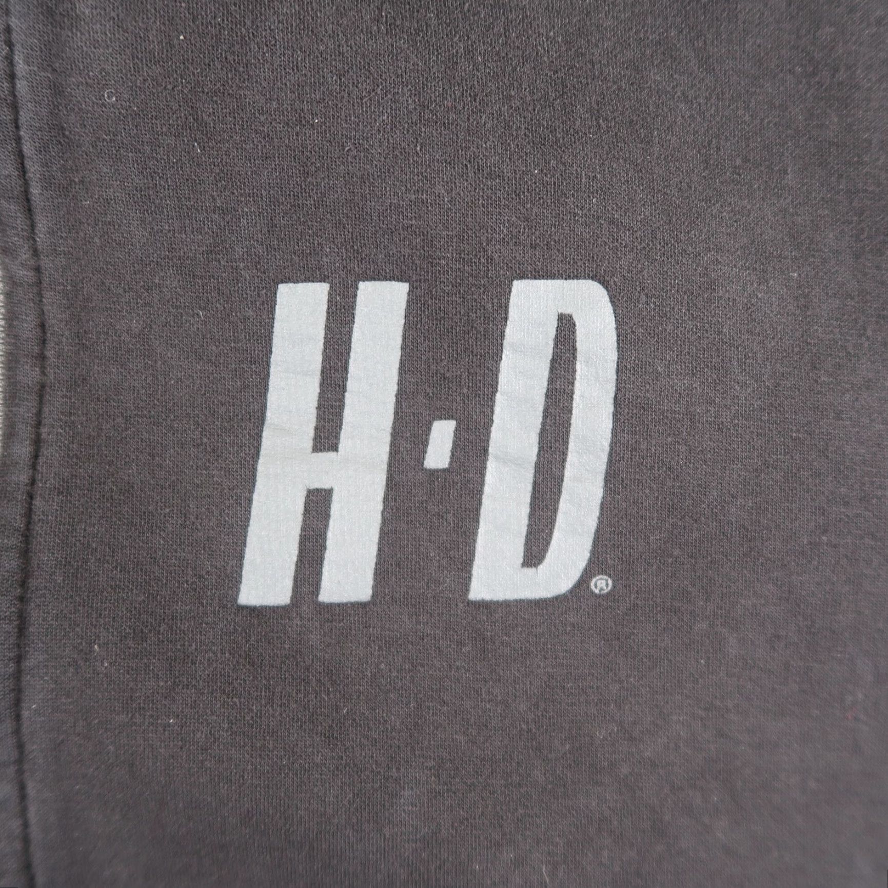 Harley Davidson Harley-Davidson Women H-D Logo Zip Up Hooded Sweatshirt Zip Up M Black Logo Sweatshirt Jacket Size M / US 6-8 / IT 42-44 - 4 Thumbnail