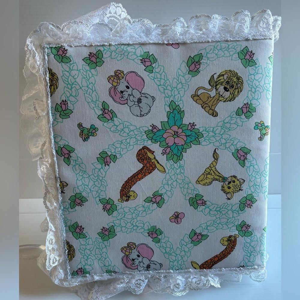Designer Vintage Precious Moments Baby Photo Diary Album Size ONE SIZE - 4 Thumbnail