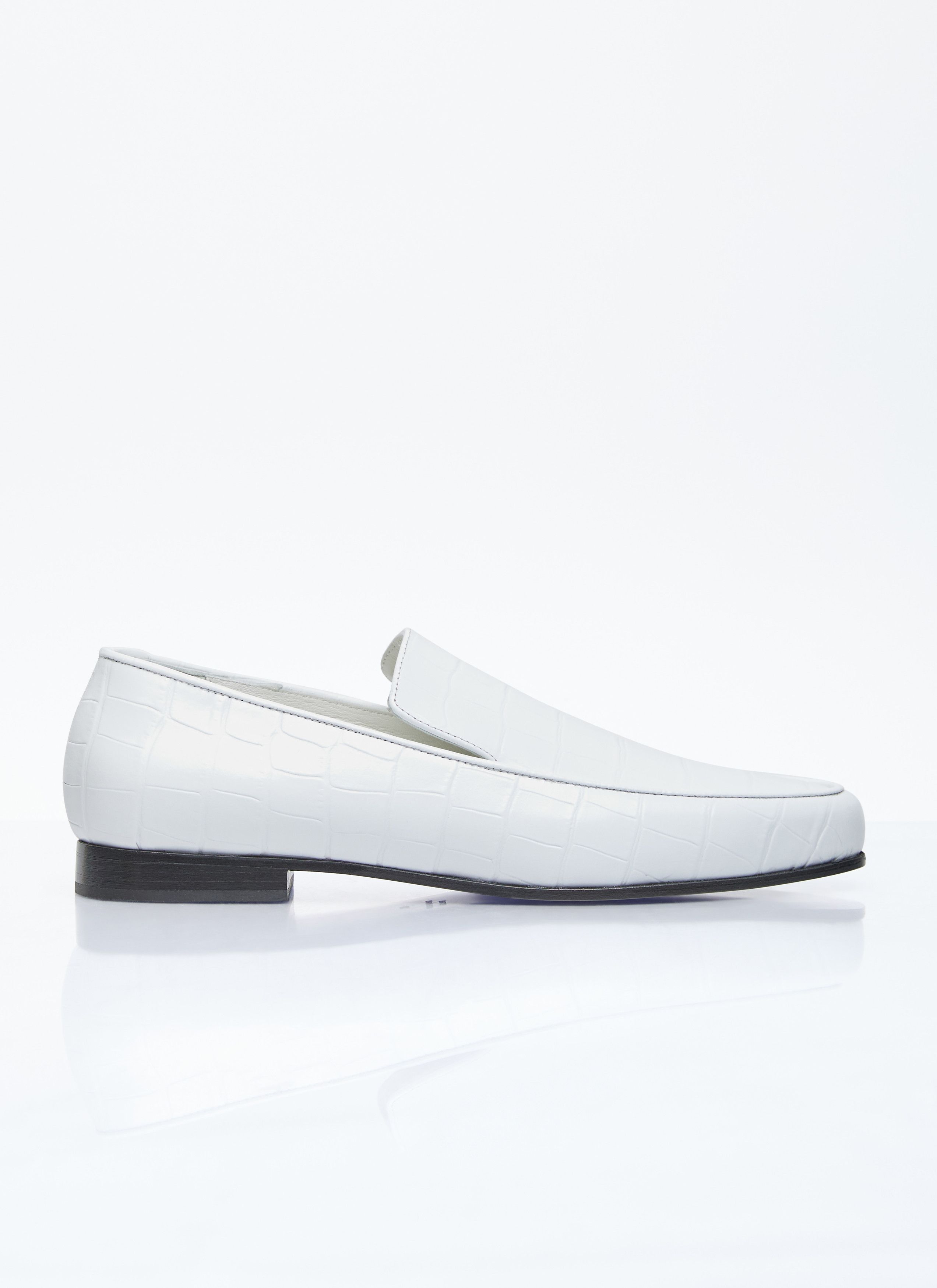 Toteme Croco Oval Loafers Size US 6 / IT 36 - 1 Thumbnail