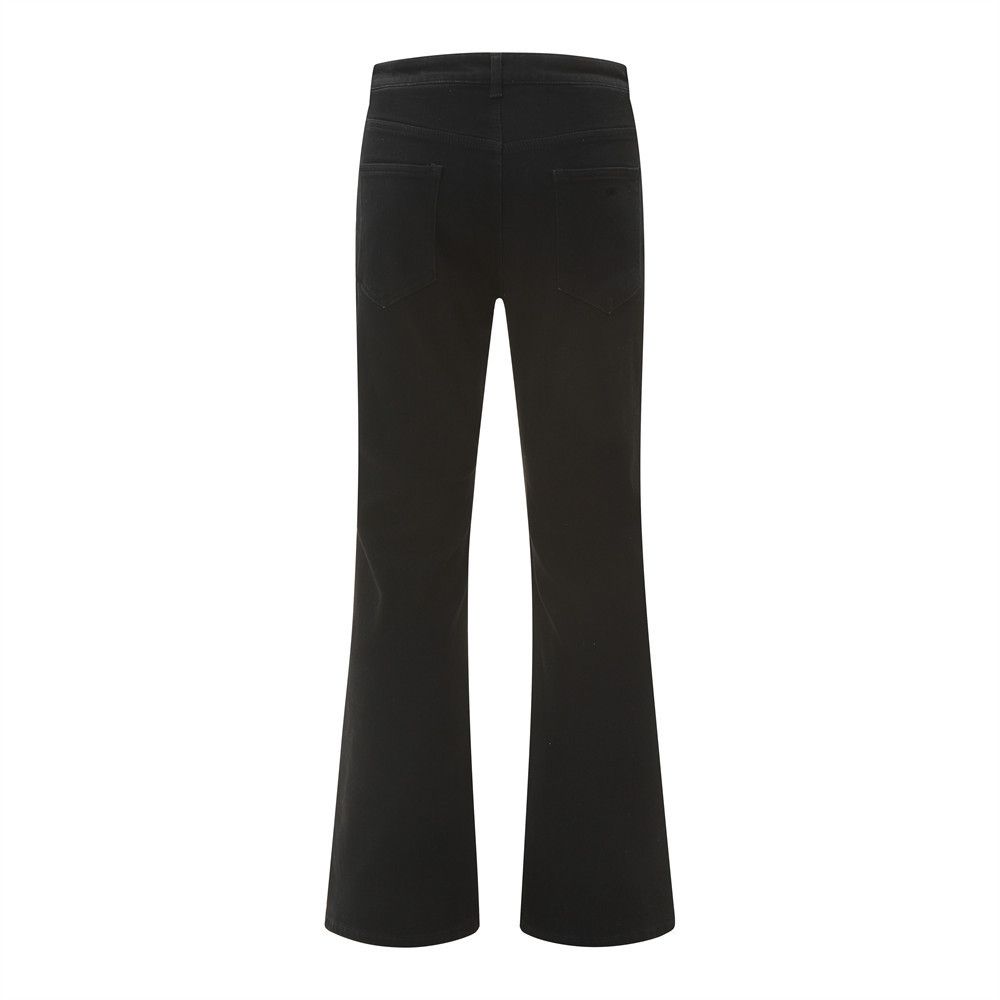 Japanese Brand × Jean High street men's solid color basic versatile flared jeans Size US 32 / EU 48 - 2 Thumbnail