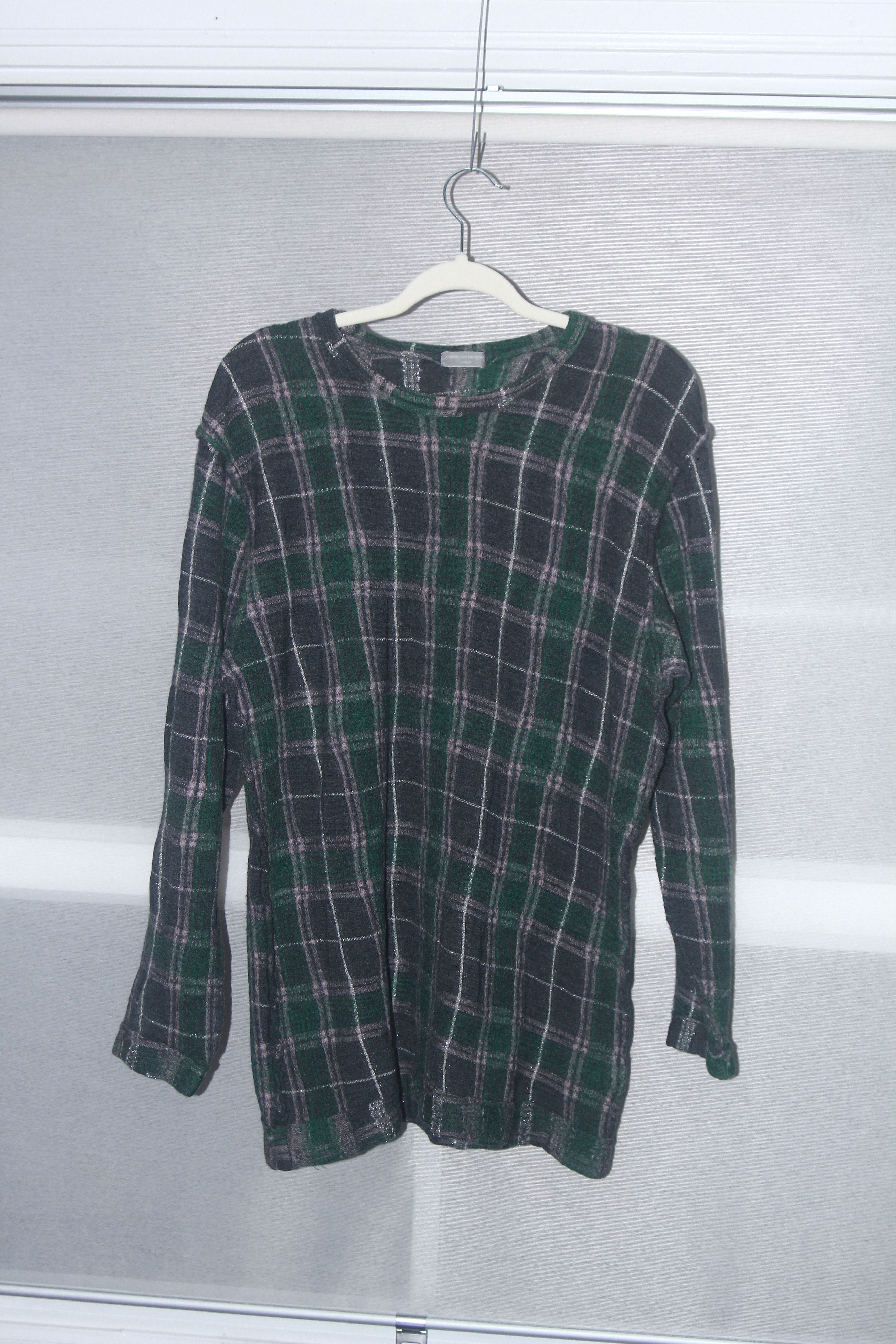Comme des Garcons Homme COMME des GARCONS HOMME felted knit sweater Size US M / EU 48-50 / 2 - 1 Thumbnail