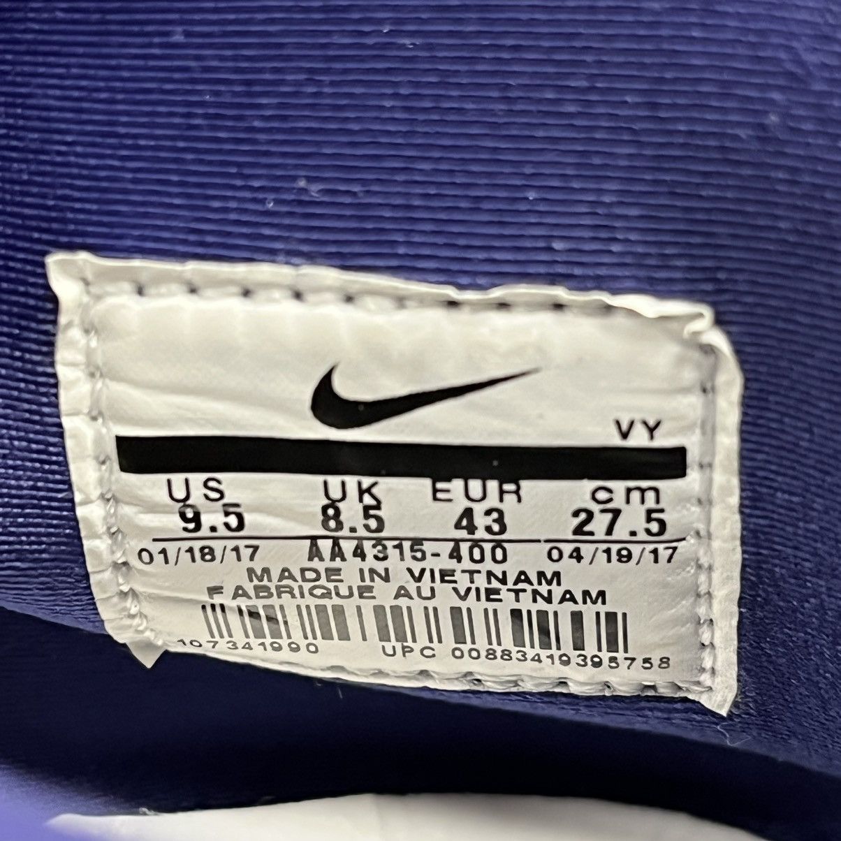 Nike Nike Air Shake NDestrukt Pigalle Blue Size US 9.5 / EU 42-43 - 12 Thumbnail