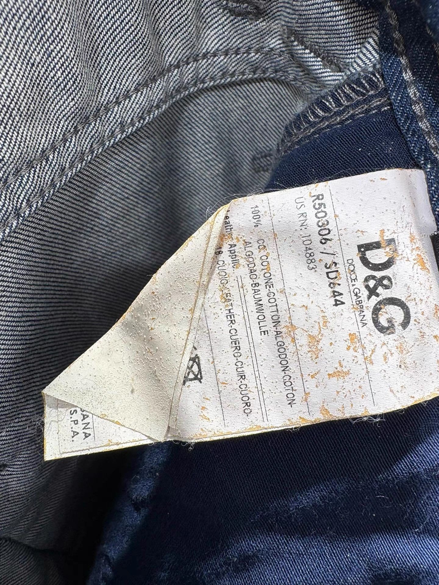 Dolce & Gabbana D&G dolce&gabbana Men's Jeans K29 Size US 28 / EU 44 - 8 Thumbnail