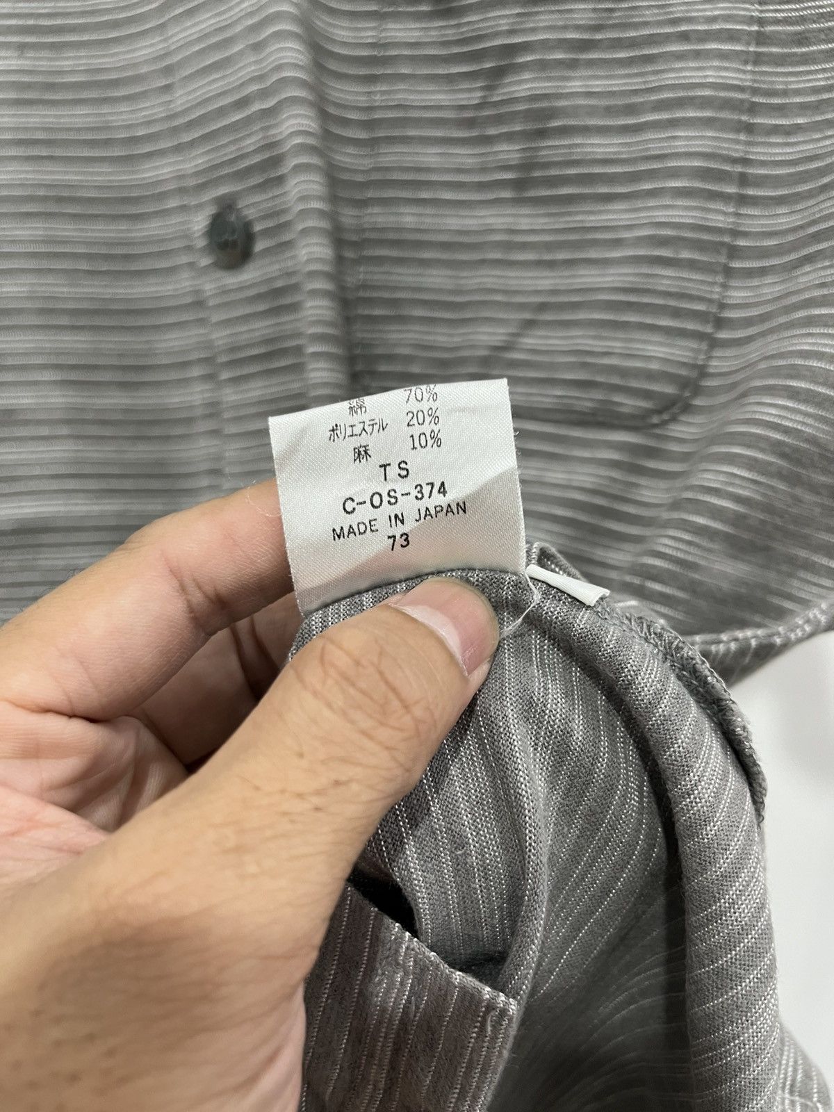 Yohji Yamamoto Yohji yamamoto archive shirt Size US S / EU 44-46 / 1 - 6 Thumbnail